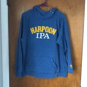 Harpoon IPA cowl neck hoodie